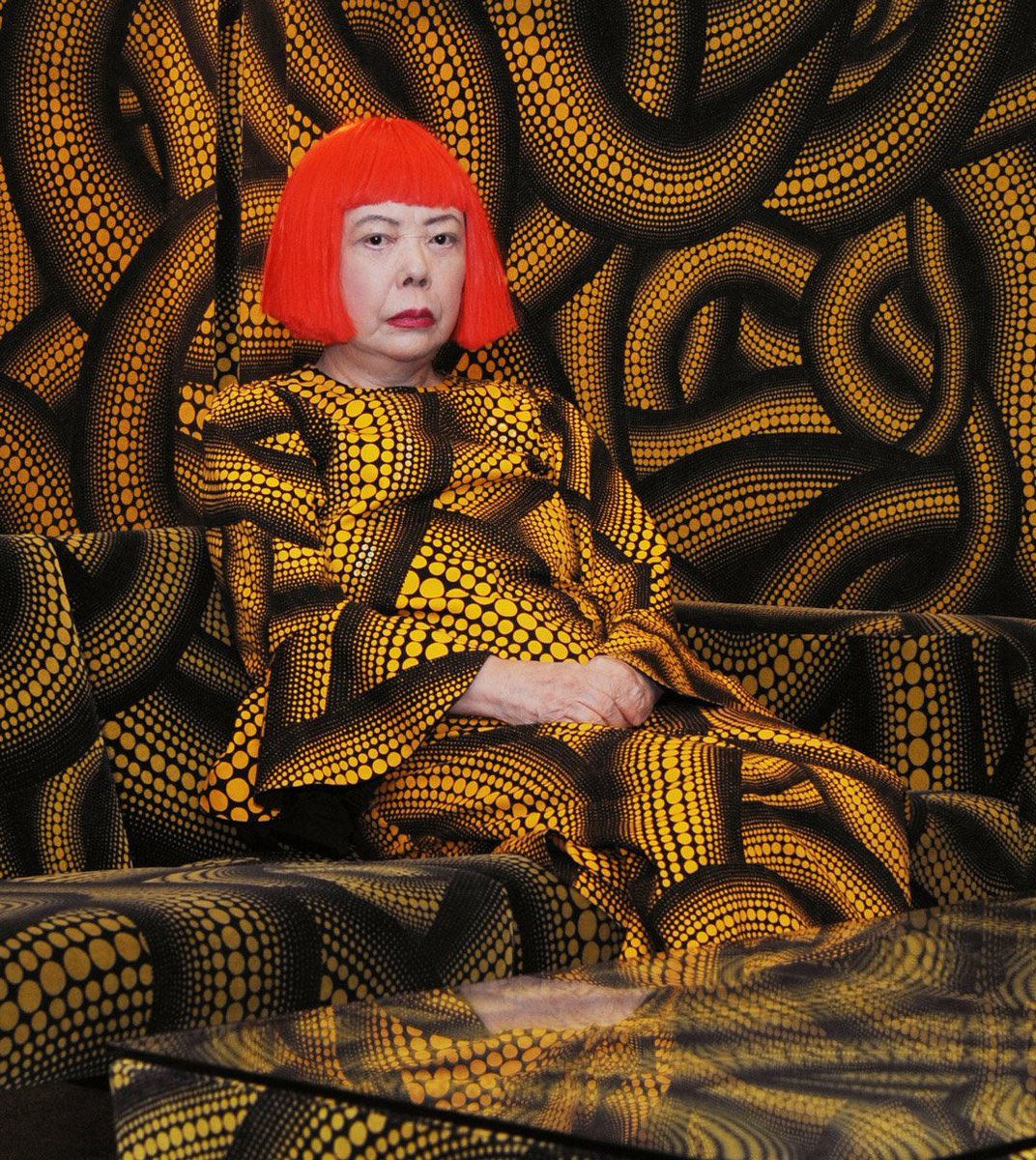 ddoniolvalcroze's tweet image. “Every time I have had a problem, I have confronted it with the ax of art.” 
-- Yayoi Kusama