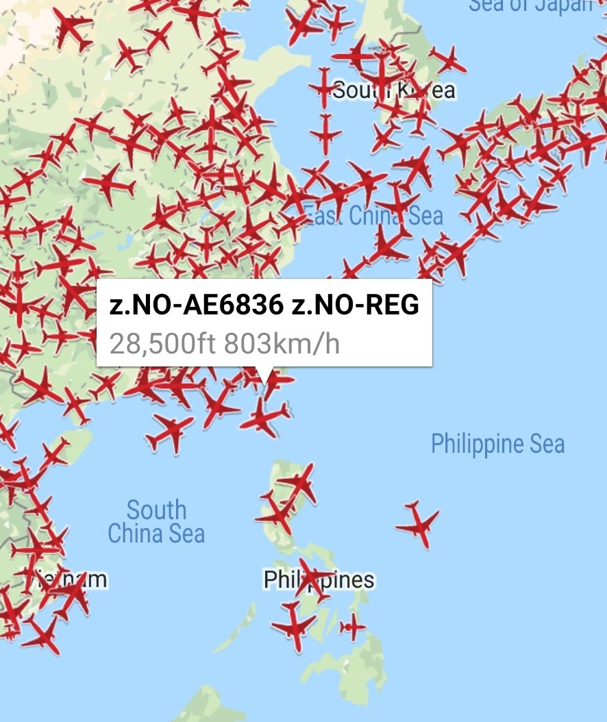 is_keelu's tweet photo. USN
Boeing P-8A Poseidon
Heading towards the #SouthChinaSea
#AE6836 #Taiwan #China https://t.co/caGMm9CKlX