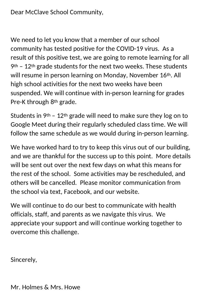 For Immediate Release: