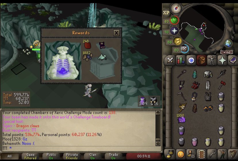 Oculus_PvM's tweet photo. The boys feasted again on our weekly CoX CM masses!!! https://t.co/sB0va5AxVW