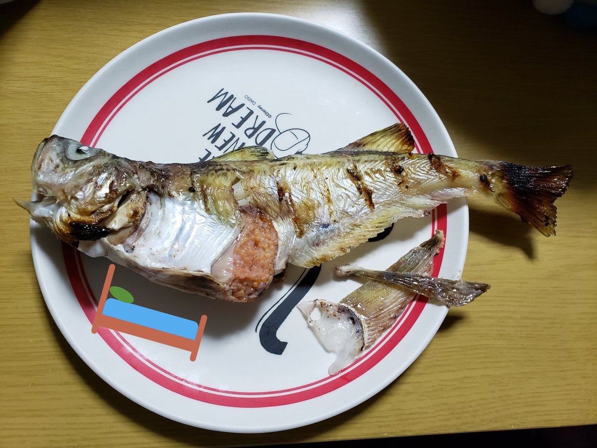 たらこ番長 ハタハタ思ってたより卵入ってたけど まだまだ肝臓の方が大きくて 卵が熟してくるのはもう少し後だな ハタハタの卵が大好きな次女 嫁の残った数匹を煮付け 案 に対して 煮付けにするにはまだ卵小さい と玄人ぶってた たらこ番長 ハタハタ思ってたより卵入ってたけど まだまだ肝臓の方が大きくて 卵が熟してくるのはもう少し後だな ハタハタの卵が大好きな次女 嫁の残った数匹を煮付け 案 に対して 煮付けにするにはまだ卵小さい と玄人ぶってた