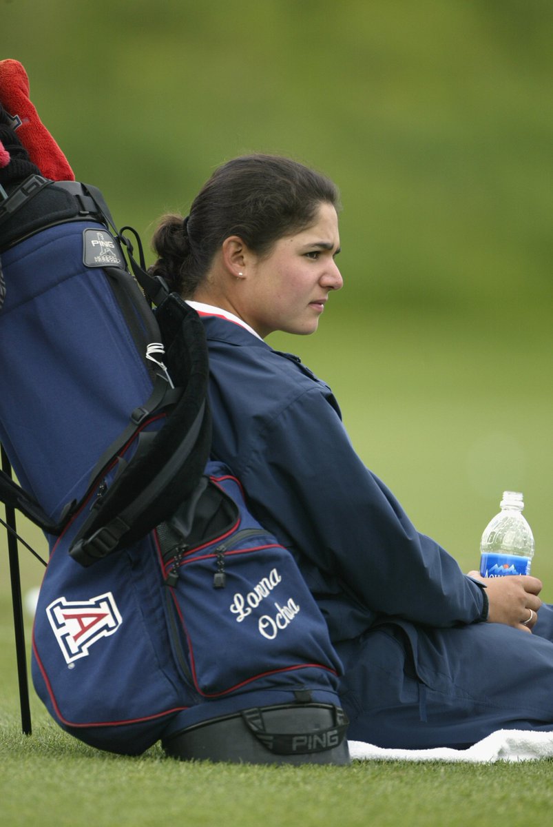  Lorena OchoaArizona. 2000-2002.Won 12 times in 20 career starts, including 7 in a row as a sophomore. Ochoa never finished more than three strokes off the lead, had 47 rounds of par or better and set the single-season NCAA scoring average record at 70.13.