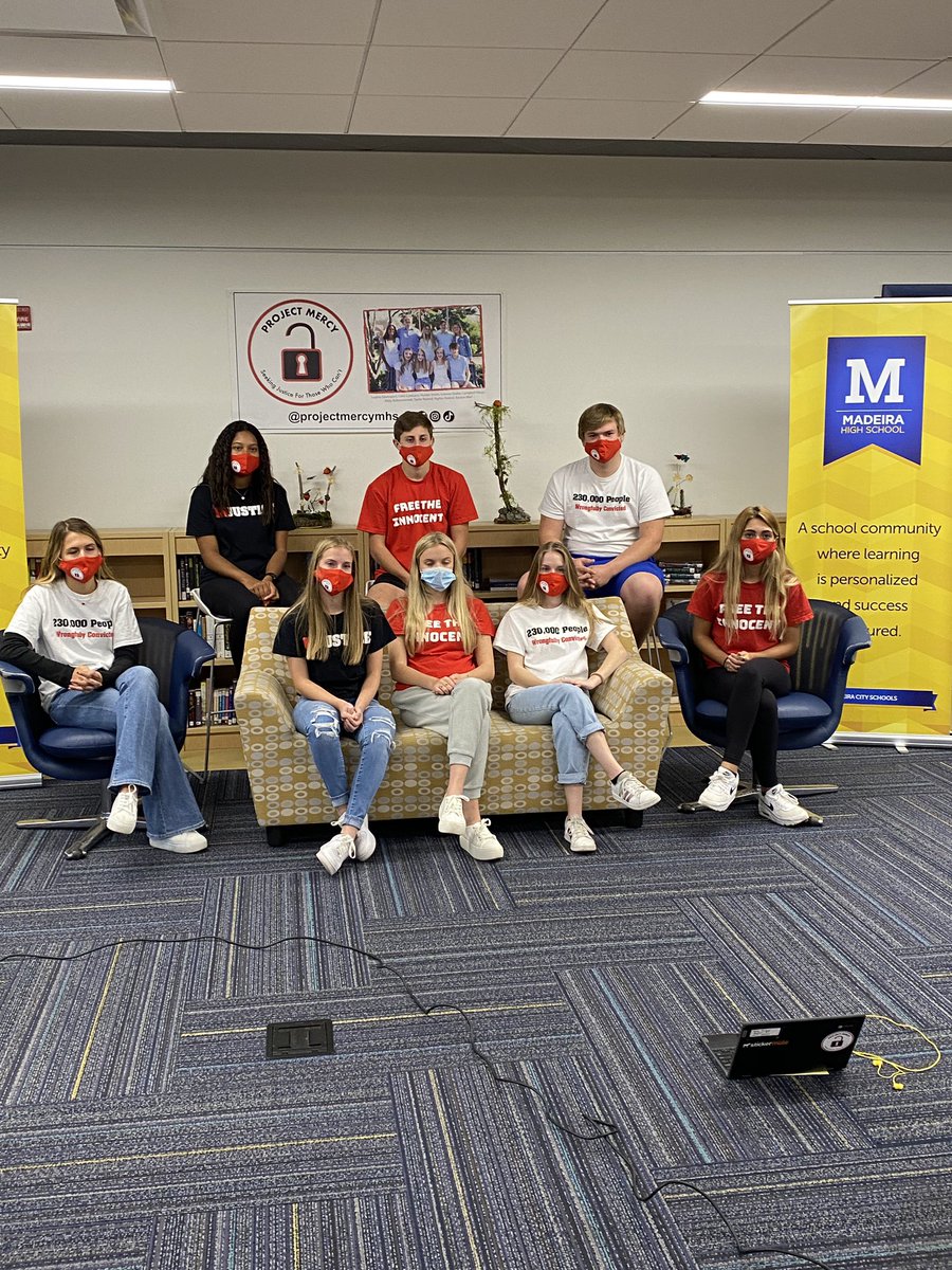 MrsJMadeira's tweet image. Listening to Robert McClendon’s story of faith was powerful. Congratulations to Project Mercy for an informative webinar sharing the amazing efforts of the Ohio Innocence Project! #madeirastrong