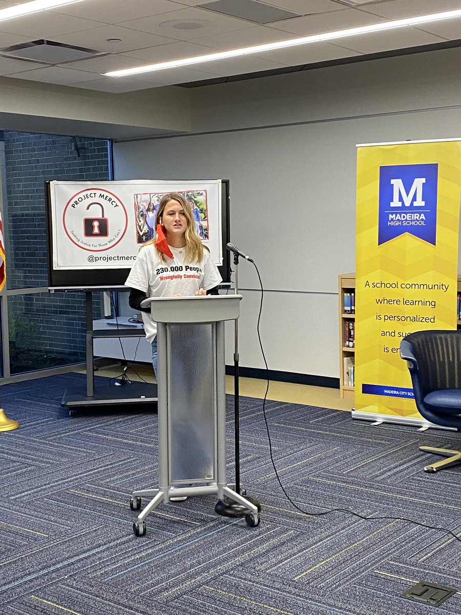 MrsJMadeira's tweet image. Listening to Robert McClendon’s story of faith was powerful. Congratulations to Project Mercy for an informative webinar sharing the amazing efforts of the Ohio Innocence Project! #madeirastrong