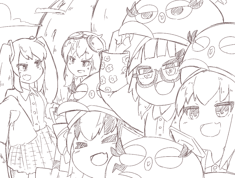 音街ウナ公式 ニコ動にて楽曲コンテスト開催中 作業着もかわいいです いつもイラストありがとうございます Ye ๑ ᴗ ๑ E