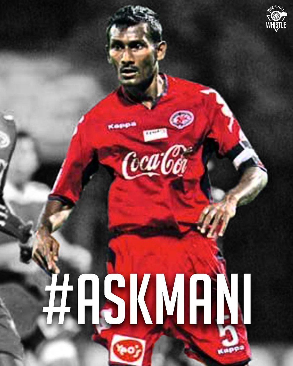 TFinalWhistle's tweet photo. We bring the guest, you bring the questions. 

On this week's episode of The Final Whistle, it's former Home United and Singapore defender S Subramani who takes the hotseat. 

Hit us with your questions and we'll ask him as many as we can on the show this week. 

#Askmani https://t.co/aKrNQhGKy3