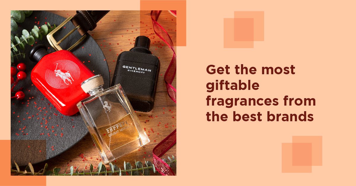 Lifestyle_Store's tweet photo. Want to see a smile on your loved ones face? Gift him one of these! Get the best fragrances at Lifestyle like these ones from Ralph Lauren, Givenchy and Ferrari.
Click https://t.co/1AgKagp2HP
#JoyOfFashionYourWay #DilSeDiwali #GoodToGift #Gift #Fashion #Festive #Celebrations https://t.co/qf2PwdqiFT