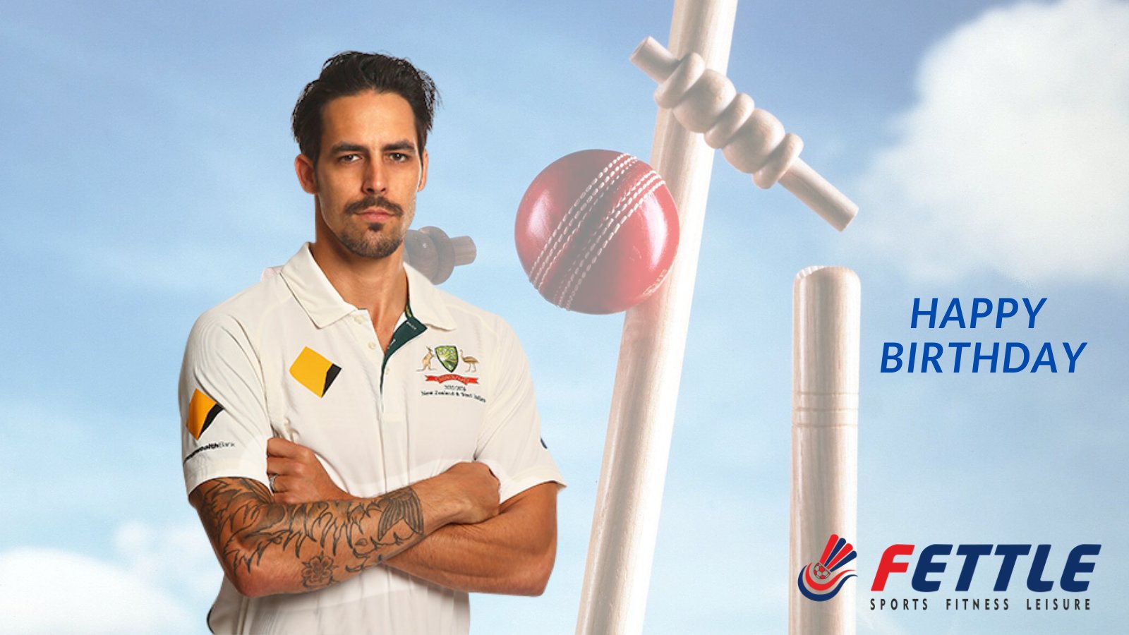 Happy Birthday to Mitchell Johnson     