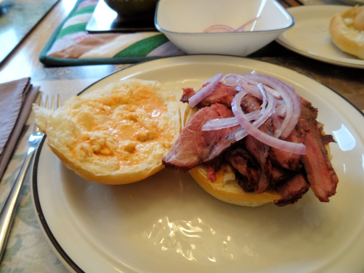 DiscoDavid9's tweet photo. One of my favourite sandwiches is my Kootenay Pit Beef, a homage to Baltimore Pit Beef. I did a video of how I made it on my @TraegerGrills Timberline. Watch it at https://t.co/1RxZUupUjE #pitbeef #bbqbeef #beefsandwich https://t.co/emhGDqk8W9