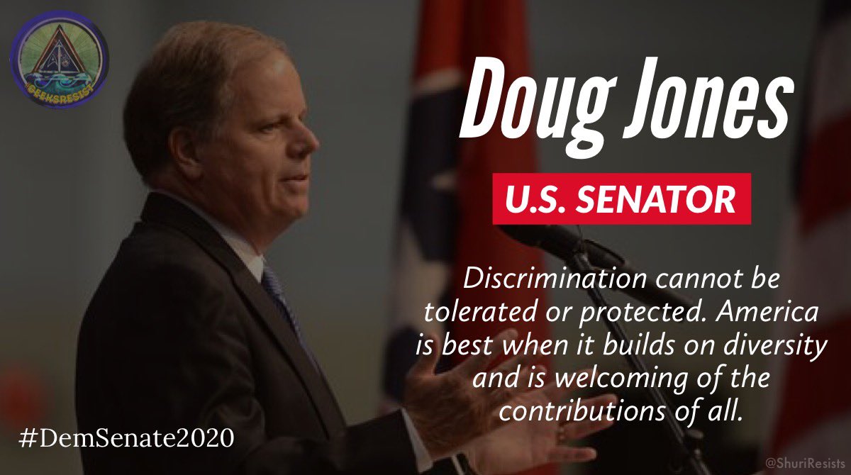ShuriResists's tweet photo. @JoeBiden @2021_free @DougJones Vote for @DougJones
#Vote
#VoteForDougJones https://t.co/rZf9PMUUoH