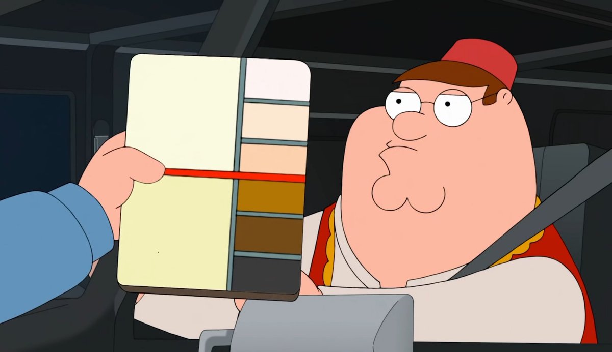Without any definition for race, you're going to need a lot of charts to enforce laws (or kill orders) associated with skin tone. And a lot of difficult decisions will need to be made when a person is all over the chart. Maybe life & death decisions?