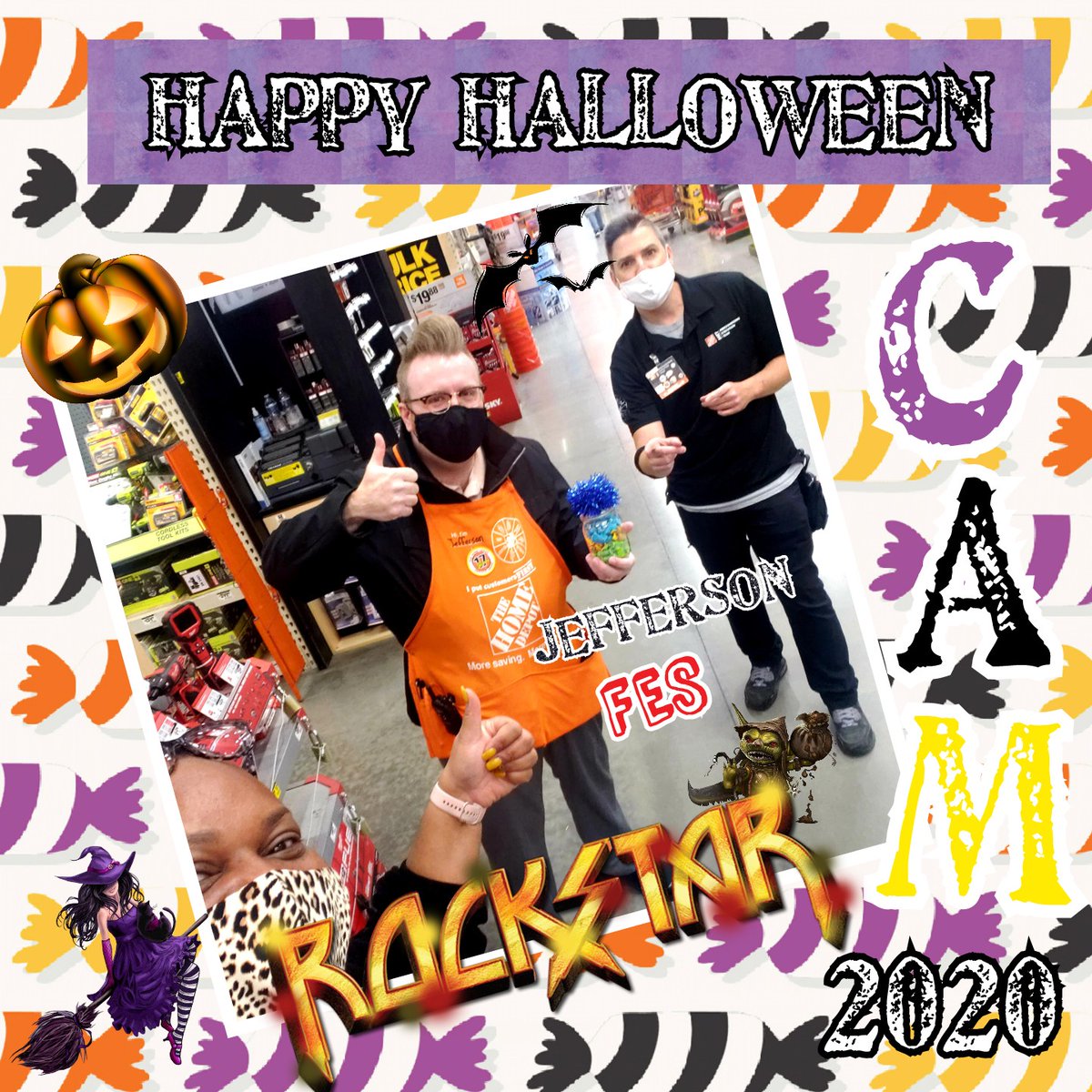 🤗What an INC💳BLE C.A.M. &amp; 
Fr👫ds Month‼️We just can't do it without your pleasant😊 s &amp; your HD📚 knowledge in making our communities🏙 HAPPY😁!  Remember, they ♻️ return b/c of the 🥇OUTSTANDING🏆SERVICE⭐ you GIVE🎁! Know that you ate valued &amp;  🥳THANK YOU, Always! #CAM2020