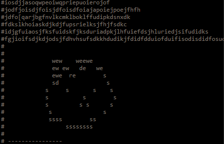 maniamoth's tweet photo. the bot that grades our programs requires us to have a certain amount of comments in the code but sometimes I'll comment every line and it will still not take it so I've resorted to creating little code creatures https://t.co/SVameazm2Y