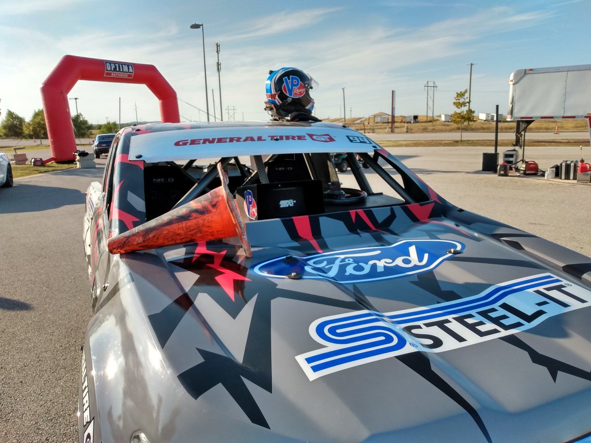 ThatPirateGuy's tweet photo. @Chrispolvoorde Figured you'd want the pics of your most prestigious award! Great meeting you today and love watching you work! #ConeKiller 

#COTA #OptimaWorldChampionshipAutocross #Optima https://t.co/h9OeE0K3J8