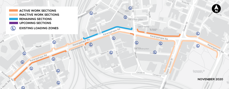 KRoadUpdates's tweet photo. Latest Karangahape Road construction update from JFC > https://t.co/afSVNGJfgY https://t.co/bnqQs2Cnda