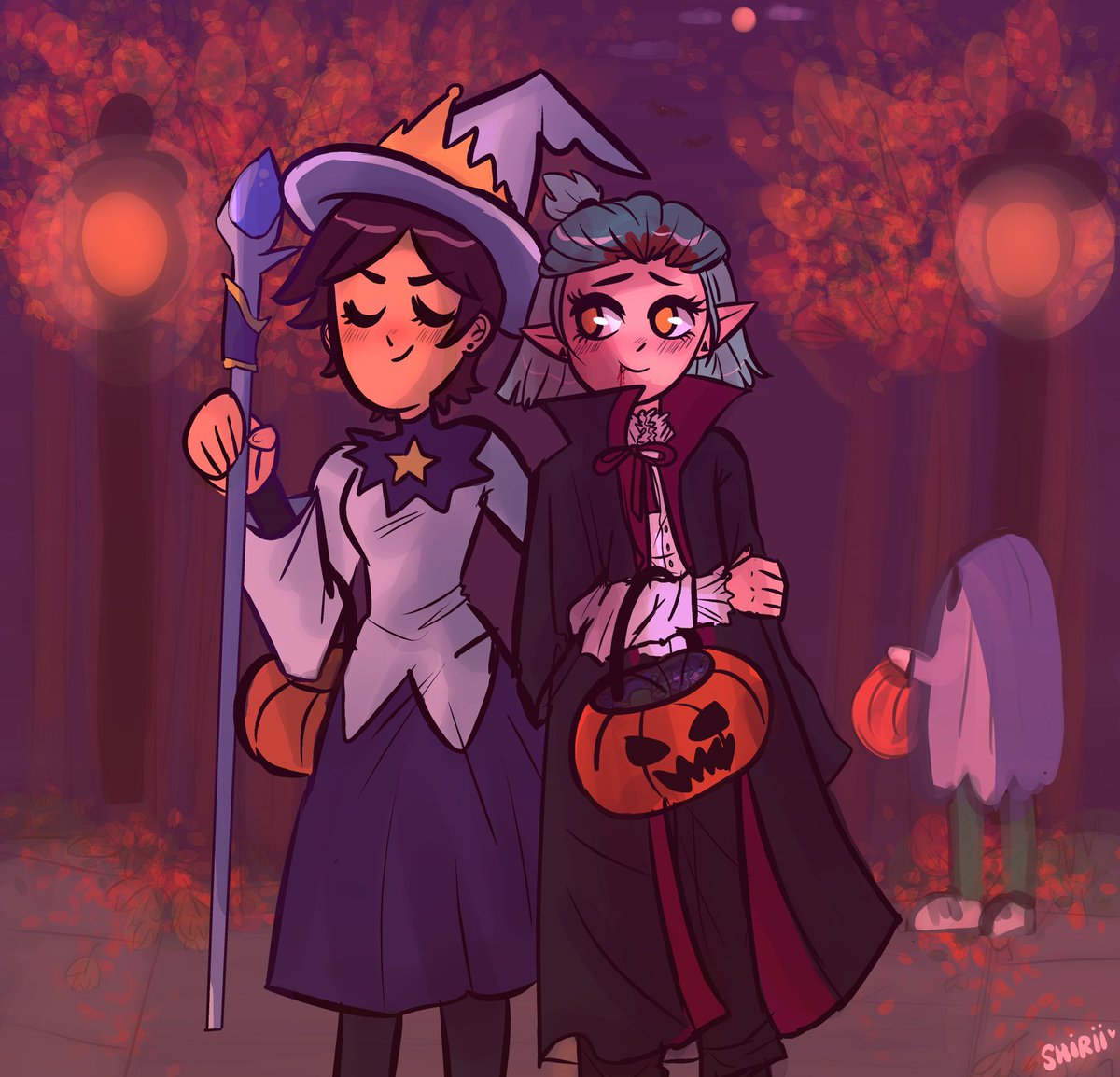 Happy (late) Halloween! 🎃💞 #lumity #HappyHalloween2020