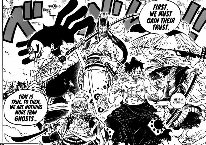 Now that I finally have some free time, I can do two things I've been MEANING to do.

Read Wano to push further than the anime and watch Kamen Rider Kuuga. 