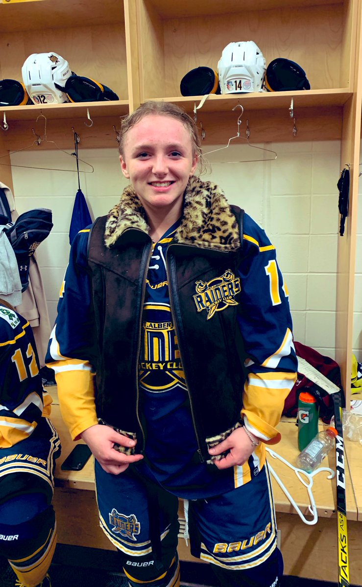 stalbert_slash's tweet photo. Slash POG from this weekend- 

Game #1- Cassidy Rhodes
Game #2- Mabel Maltais
Game #3- Kyra McDonald

Way to go ladies!! https://t.co/Fm80A027YK