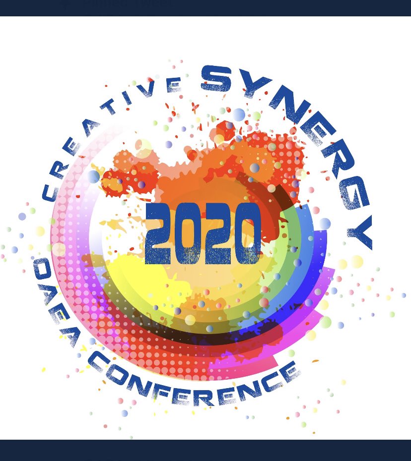 Check out our virtual conference! Nov 14th join us for Creative Synergy. Sessions for all divisions K-12 Panel Discussion moderated by <a href="/agotoronto/">Art Gallery of Ontario</a> <a href="/YorkUeducation/">York University Education</a> <a href="/TDSB_Arts/">TDSB ARTS Dance Drama Music Media Arts Visual Arts</a> The conference is free for TC’s. Register here:
ontarioarteducationassociation.org/conference-eve…