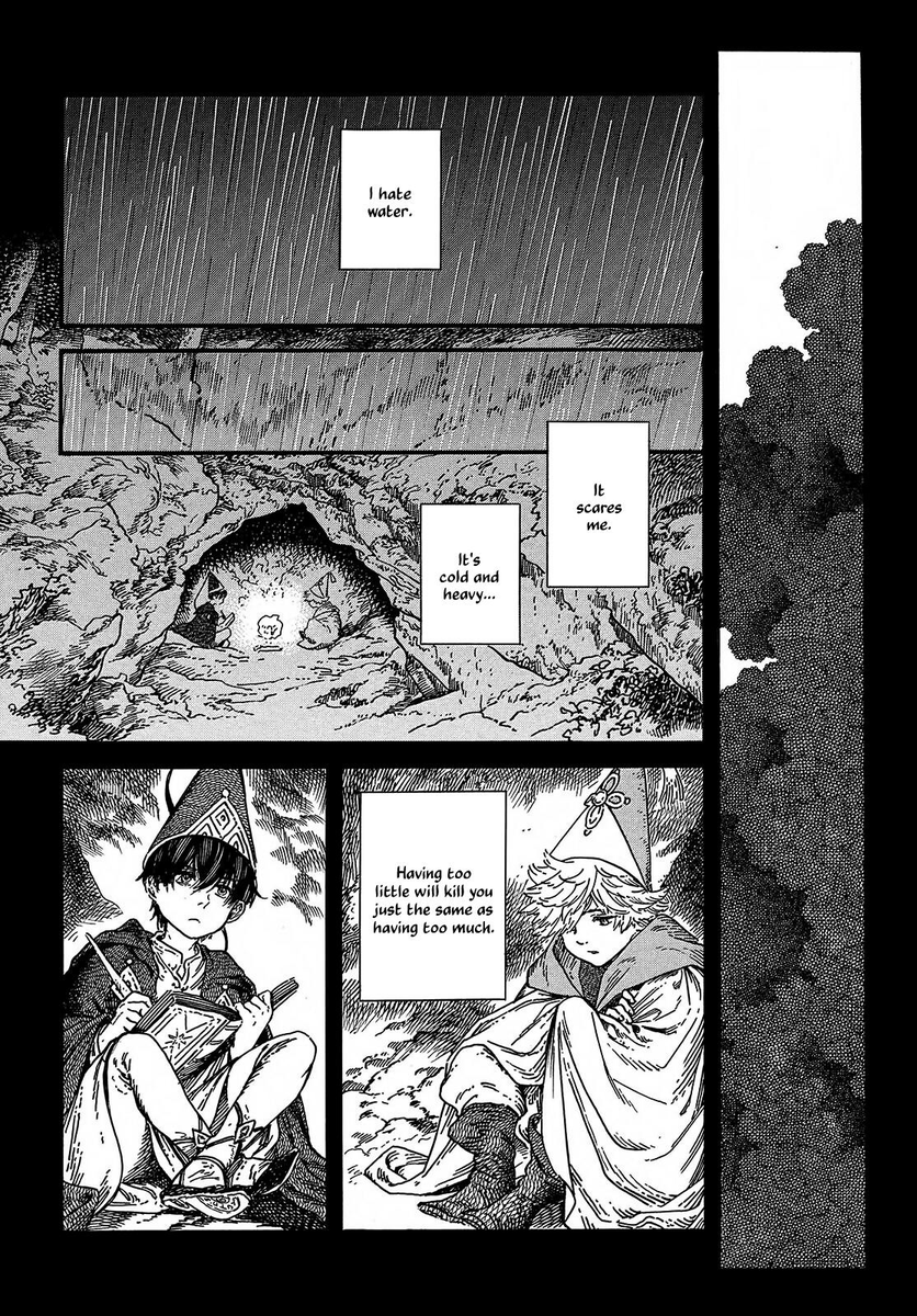 A QIFREY AND ORUGIO FLASHBACK? *AND* YOU'RE TALKING ABOUT YOUR COMPLEMENTARY ELEMENTAL POWERS? 