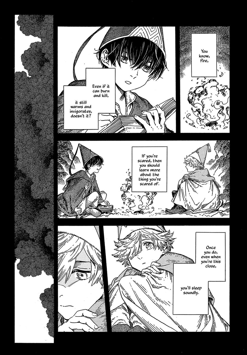 A QIFREY AND ORUGIO FLASHBACK? *AND* YOU'RE TALKING ABOUT YOUR COMPLEMENTARY ELEMENTAL POWERS? 