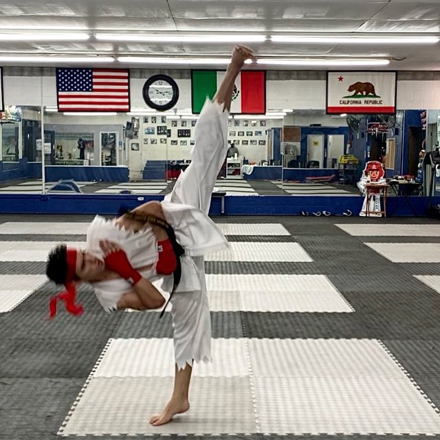 DamianVilla58's tweet photo. Do not just wear it, live it! 🙌🔥 #Ryu #Fahreal #EnjoyTheGame #VillasTKD #StreetFighter https://t.co/L2NAqh9Mbj