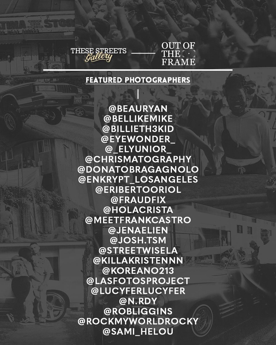 6amlosangeles's tweet photo. Tomorrow we will release a mini map disclosing the locations where over 50 images representing Los Angeles will be displayed. This is going to be special.
#thesestreetsmag #outoftheframe #thesestreetsgallery https://t.co/hPzIdaAINN