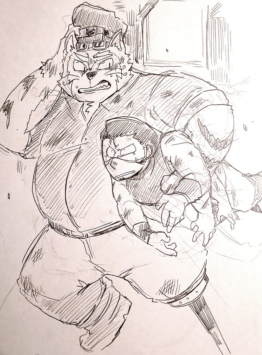 ざり描き
ピンチなシーン

#ユルっとネジ創作 
