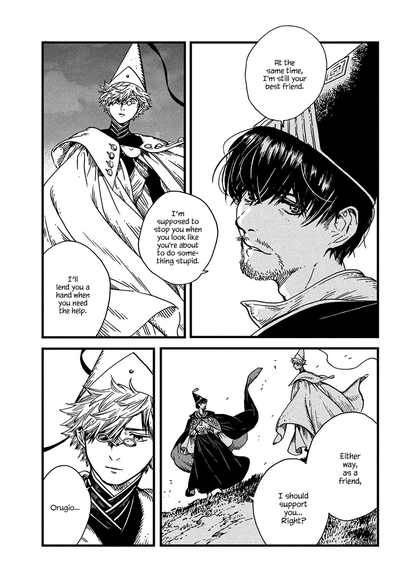 ORUGIO. YOU... YOU ABSOLUTELY DEVOTED HUSBAND MAN. YOU 