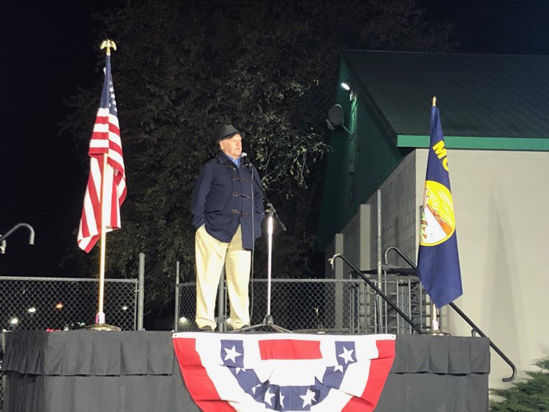 I’d like to thank Congressman Pat Williams for his service and incredible introduction in Missoula tonight. Thank you to everyone who came out to support us! #mtal #mtpol