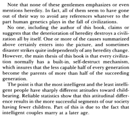 A courtesy recap, for reference.But what is missing? A factor that can feasibly explain all the others: heredity.