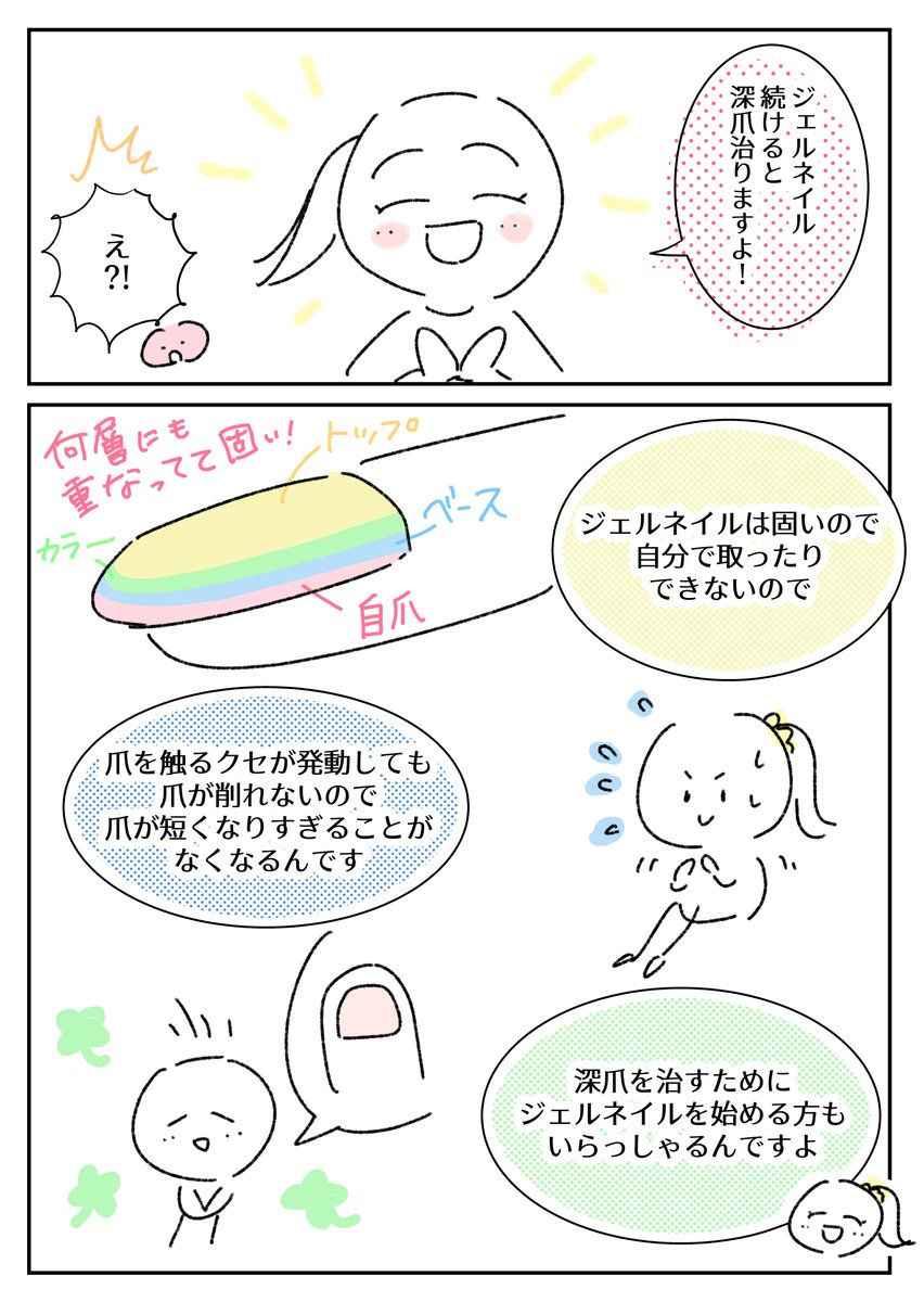 中村あいさつ 死逢わせサポートセンター 連載中 コミティア138 G11a ジェルネイルで深爪が治った話 思い出し日記 1 2 T Co Lesir42hle Twitter 中村あいさつ 死逢わせサポートセンター 連載中 コミティア138 G11a ジェルネイルで深爪が治った話 思い出し日記 1 2 T Co Lesir42hle Twitter