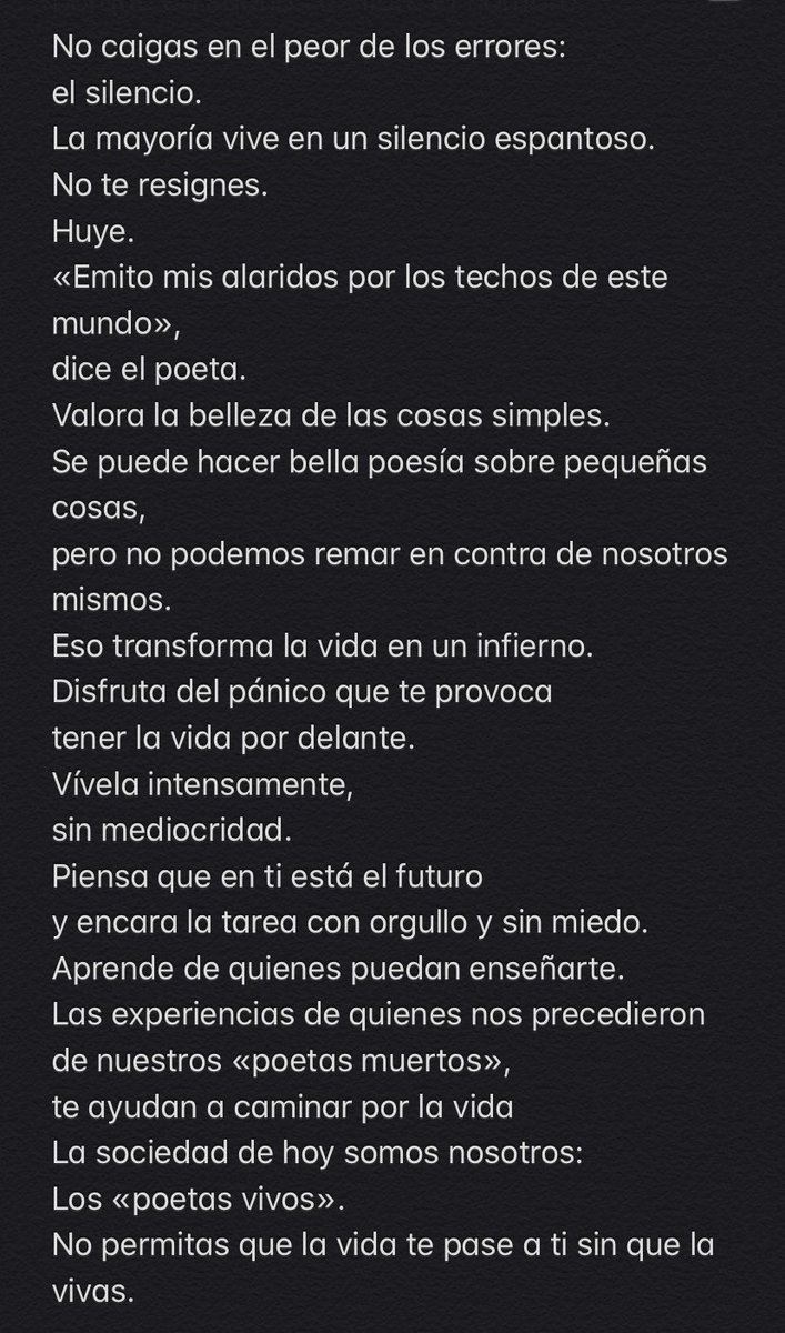 marrbernarda's tweet photo. Un poema de Walt Whitman https://t.co/pVc0S7FLvW
