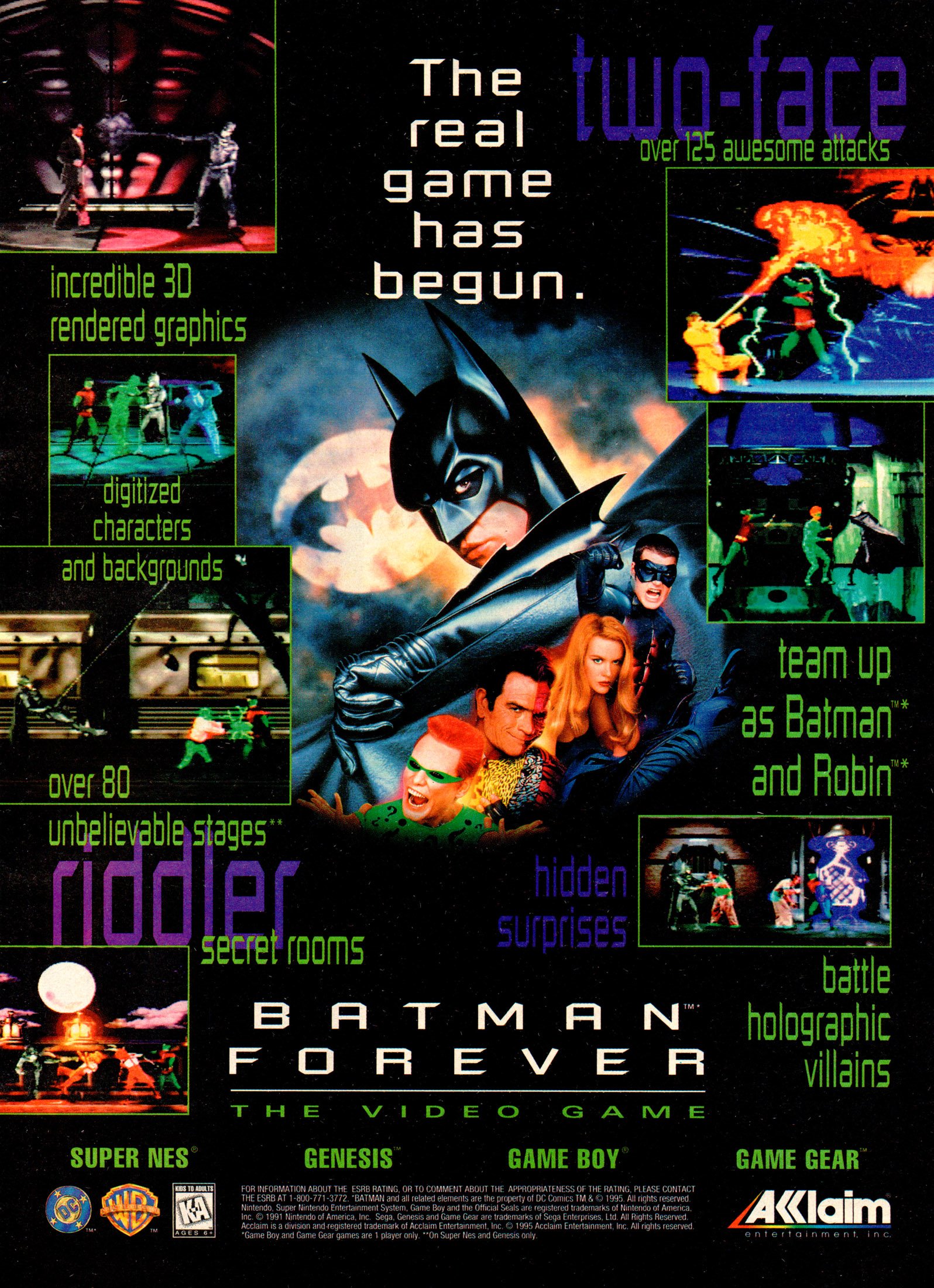 Batman 2024 forever nes