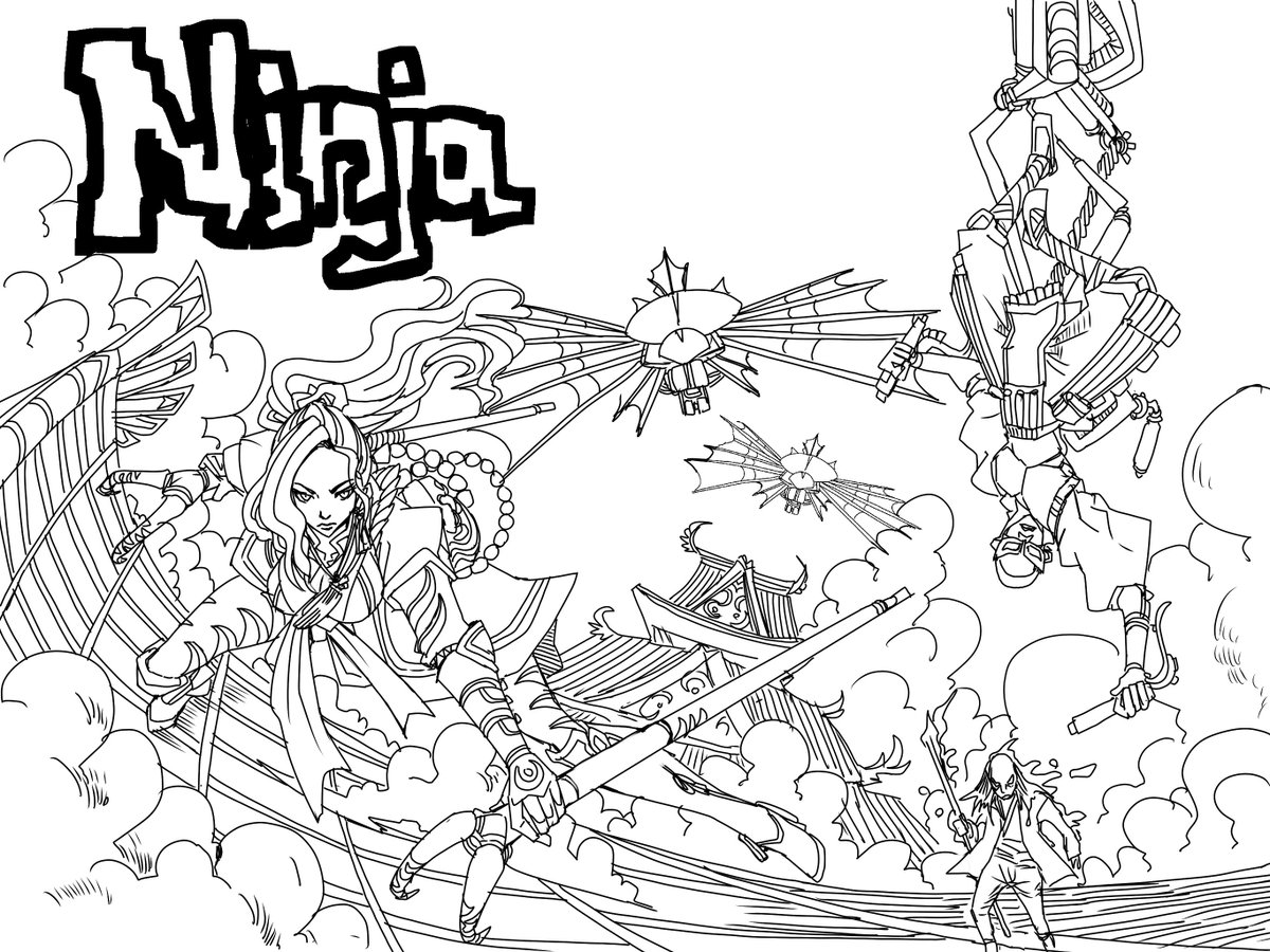 ボンゴ Mtg絵を描く副業イラストレーター Mtg デッキ毎描いてみたシリーズ 線画 忍者 はばたき飛行機械から忍術で飛び出してくるスピード感が大事なのに 微妙かも ナルトのカラーイラストみたいな絵が描けたら理想 Mtg イラスト ボンゴ Mtg絵を描く副業イラストレーター Mtg デッキ毎描いてみたシリーズ 線画 忍者 はばたき飛行機械から忍術で飛び出してくるスピード感が大事なのに 微妙かも ナルトのカラーイラストみたいな絵が描けたら理想 Mtg イラスト