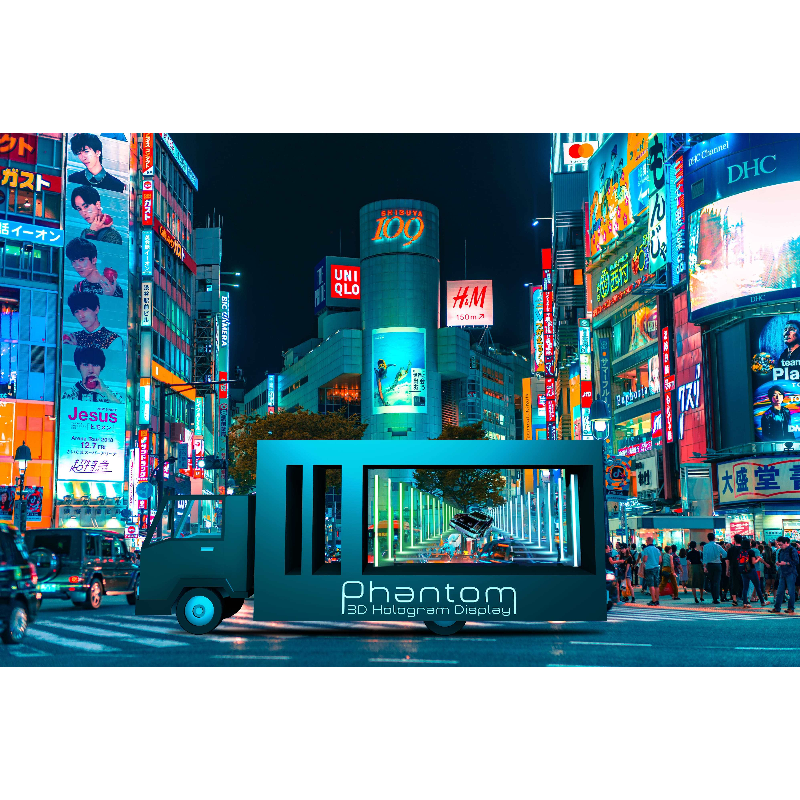 Press__official's tweet photo. 移動する3Dアートが渋谷の街に出現!
立体表現の圧倒的優位性をもつ3D Phantom(R)だからこそできる 「3D Phantom モビリティアートトラック」が 11月9日(月)16:00より放映運行開始!
#3dphantom #lifeisstyle #hologlam #shibuya #渋谷 #第12回渋谷芸術祭2020 #art #アート