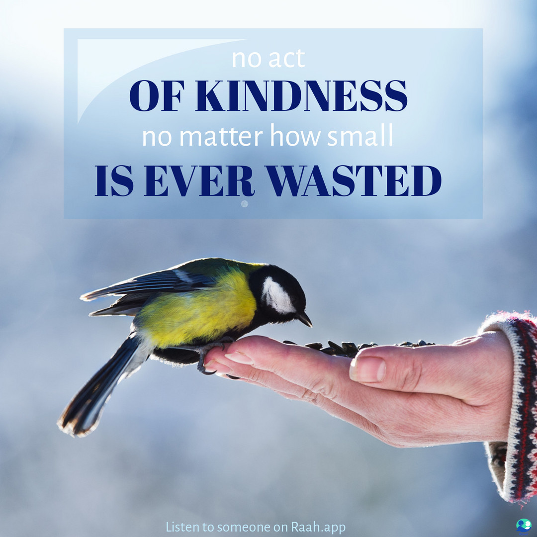 raahtheapp's tweet photo. Be someone who cares about people well-being and does things to make them feel like they're worthy and https://t.co/MqCZ4FTvHS act of kindness ,no matter how small is ever wasted.
https://t.co/TerMIN9A4w

#raah #raahtheapp #bekind #kindness #wellbeing #support #talk #listen https://t.co/3XrM1mvU0a