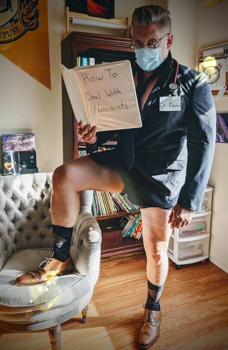 divebunny13's tweet photo. @DrAnthonyF @GISH made us do untraditional sexy costumes. Behold... https://t.co/vJkcfmr4np