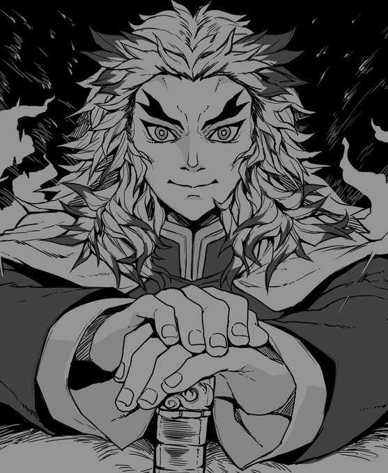 映画観た記念に。熱く魂を揺さぶるいい映画でした。ちょっと泣きそうになった。子供たちは煉獄さんの真似して、お母さんのご飯をうまい!うまい!といいながら食べてほしいですね～。 