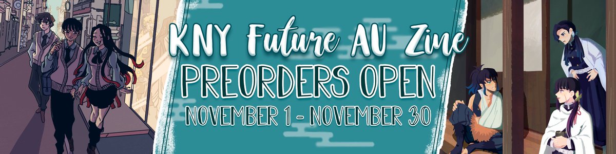 ⌛ PREORDERS OPEN ⏳

Preorders for the KNY Future zine, “ASU NO KOKYUU: BREATH OF TOMORROW” are open! They will run from November 1st to November 30th, so don’t let time run out! Buy a copy of the zine today! ✨

STORE LINK: knyfutureauzine.bigcartel.com