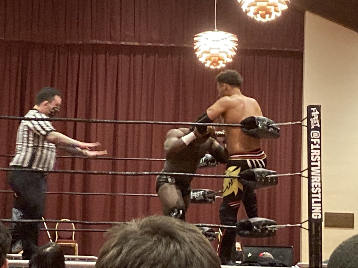 gcenturion19's tweet photo. @officialairwolf & #ACH delivered an INCREDIBLE main event!! So. Many. Slaps. @f1rstwrestling #TheReturnPart2 https://t.co/3Ecchofc91