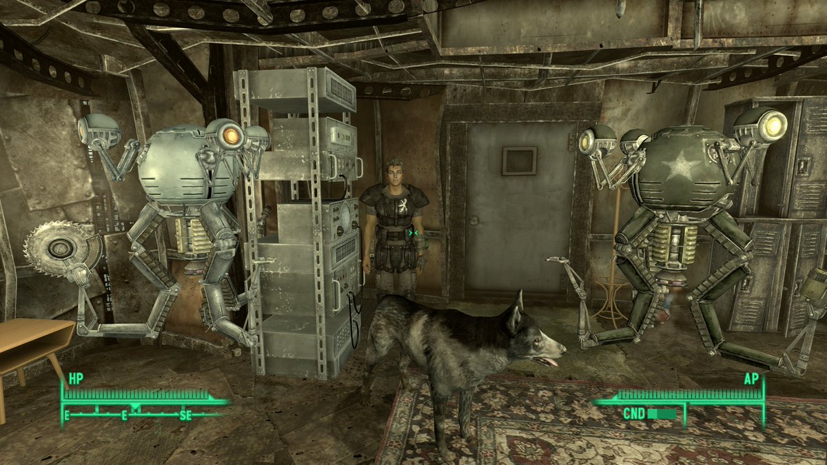 FeralBrewe's tweet photo. Screenshot from tonight's stream, my little Fallout 3 Family!
#stream #twitch #fallout #fallout3 #butchdeloria #rl3 #mrgutsy #wadsworth #dogmeat #falloutcompanion #falloutfollower https://t.co/bHEUHzjEsn