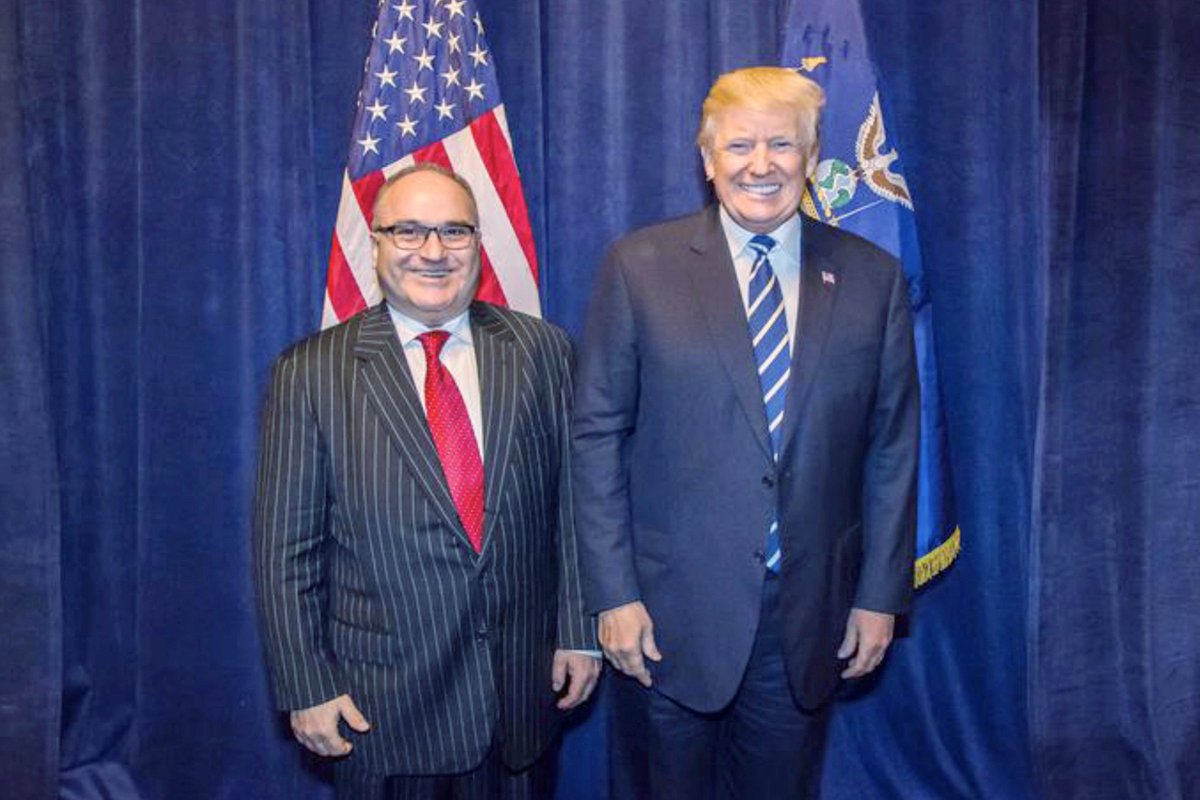 - Trump's campaign worked with notorious (and now convicted and imprisoned) child sex trafficker George Nader who set up illegal foreign campaign donations to both Trump and, likely as frame job, Hillary Clinton.