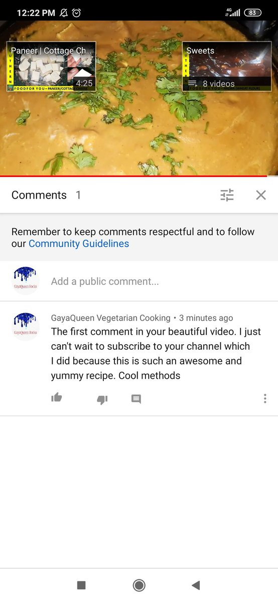 GayaqueenM's tweet photo. @SFoodforu https://t.co/jC68N08SPs
Hi dear, happy to be your new friend. Watched your latest video and it was awesome! I subscribed, watched it till the end and commented. Kindly, do support me as well. The link is given above. Thank you so much 👊👋 https://t.co/9E0ZrTdjp1