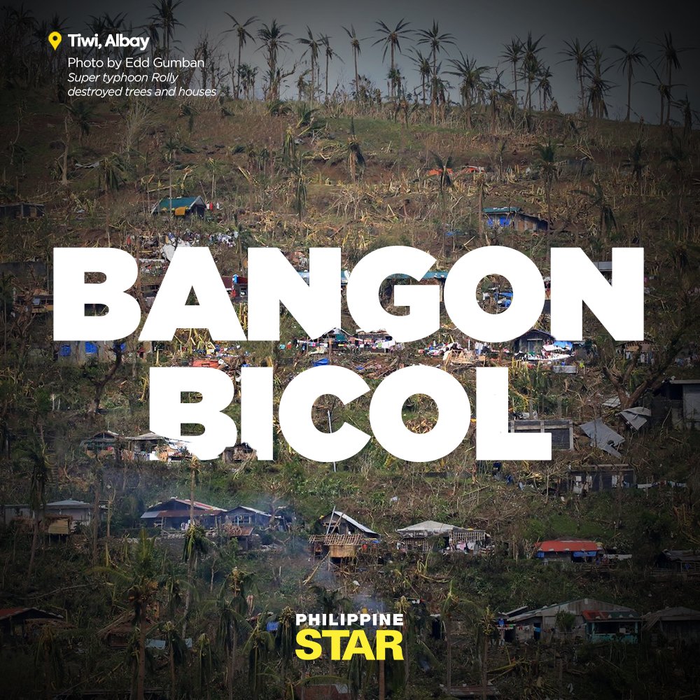 Let us help each other rise above this calamity 🤝  #BangonBicol

To help those affected by #RollyPH, a number of organizations have mobilized relief operations and called for donations. Here’s a list where anyone could provide help: bit.ly/3jOeyQ8