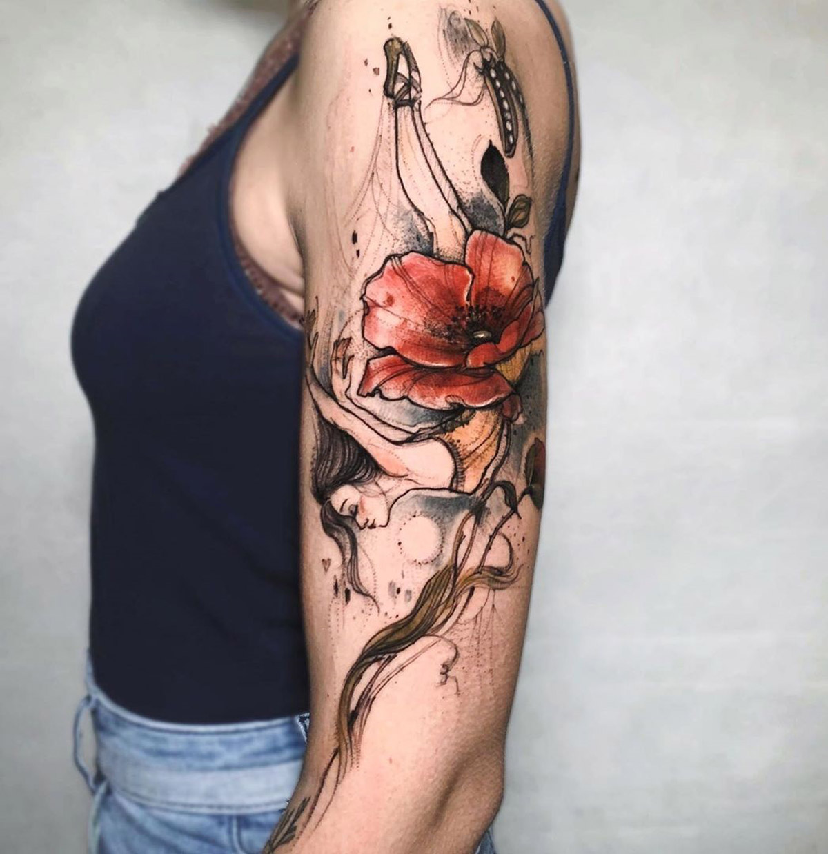 62 Stunning Poppy Flower Tattoo Ideas To Rock In 2023