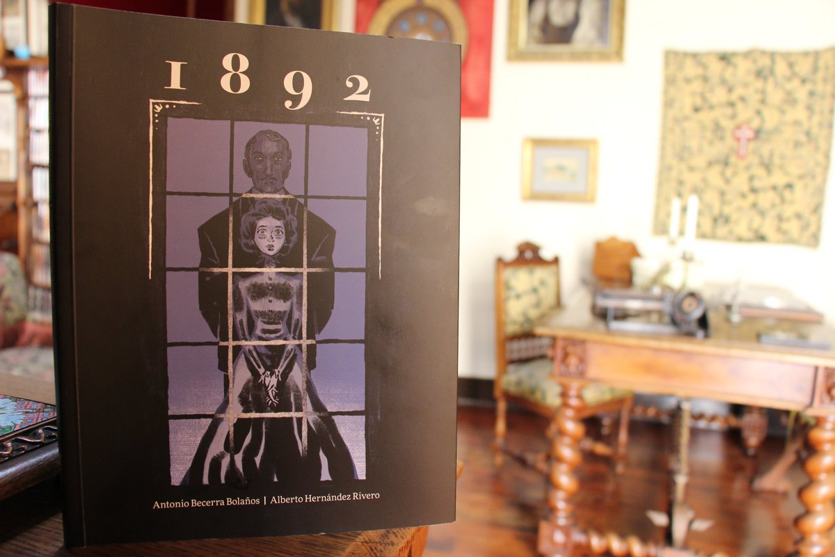 cmperezgaldos's tweet photo. #CMPerezGaldoscontigo
#CulturaenCasa
#CentenariomuertedePérezGaldós

Galdós te recomienda 🤓 | '1892' de Antonio Becerra Bolaños y Alberto Hernández Rivero

#Galdós2020
#CulturaenlaRed https://t.co/GASBs81oIq