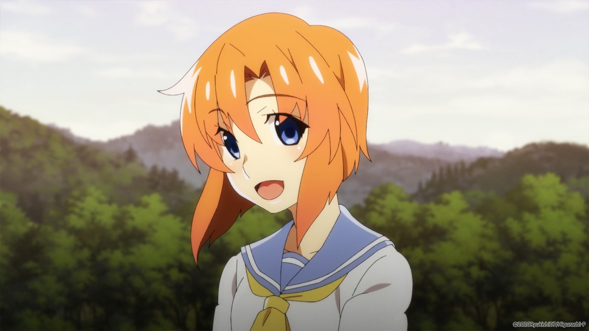 [애니플러스 11/03 00:00 방송 『쓰르라미 울 적에 업』 5화 "와타다마시 편 그 첫 번째"] - 1983년 6월 어느 날 케이이치는 미온과 레나에게 전화로 호출당...