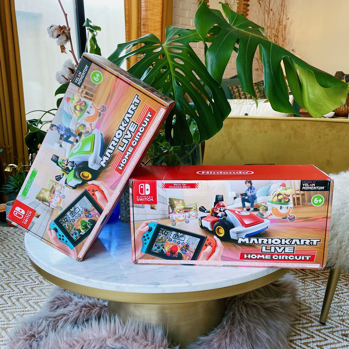 iM7M7's tweet image. وصلوا الحلوين 🏎 🤩 
#MarioKartLiveHomeCircuit