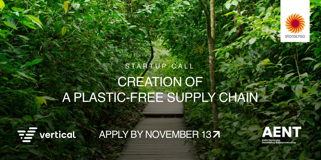 Vertical (@verticalvc) on Twitter photo In addition to working with <a href="/StoraEnso/">Stora Enso</a> and @Vertical, startups will have an opportunity to work with @AaltoENT. Executive education brings together theory, practice, and business know-how. Apply by November 13. vertical.vc/storaensoaccel… #Sustainability #plasticfree #circulareconomy In addition to working with <a href="/StoraEnso/">Stora Enso</a> and @Vertical, startups will have an opportunity to work with @AaltoENT. Executive education brings together theory, practice, and business know-how. Apply by November 13. vertical.vc/storaensoaccel… #Sustainability #plasticfree #circulareconomy